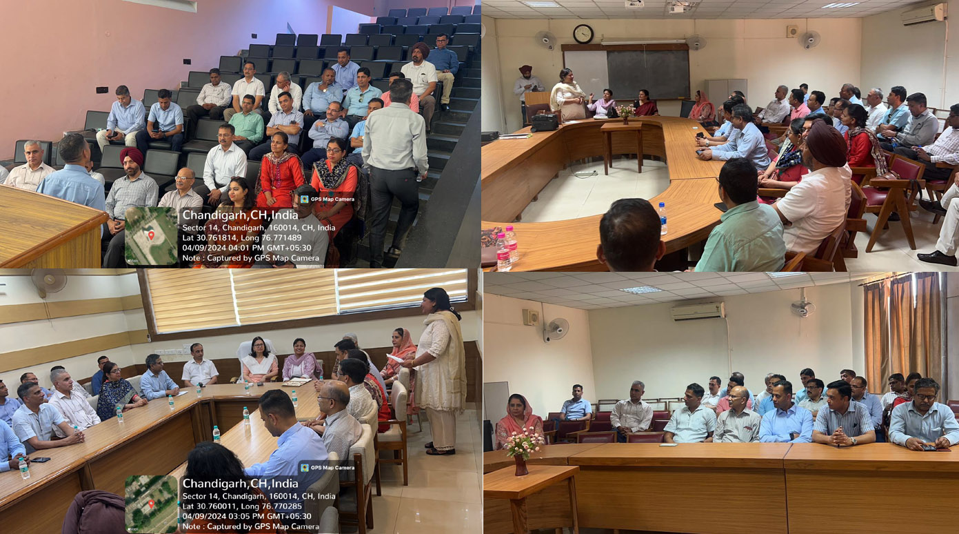 The Department of Public Administration, PU, Chandigarh organized a visit of participants of the 49th APPPA Course being conducted by the IIPA, New Delhi on 9th April 2024.